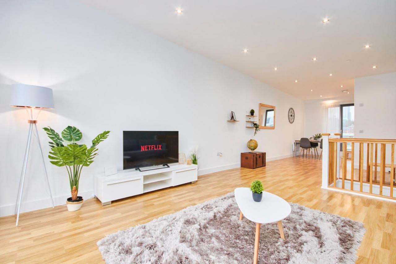 Ferienwohnung Large Duplex Penthouse - Parking Leeds  Exterior foto