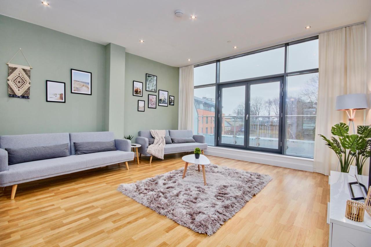 Ferienwohnung Large Duplex Penthouse - Parking Leeds  Exterior foto