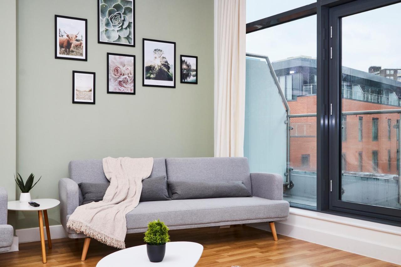Ferienwohnung Large Duplex Penthouse - Parking Leeds  Exterior foto