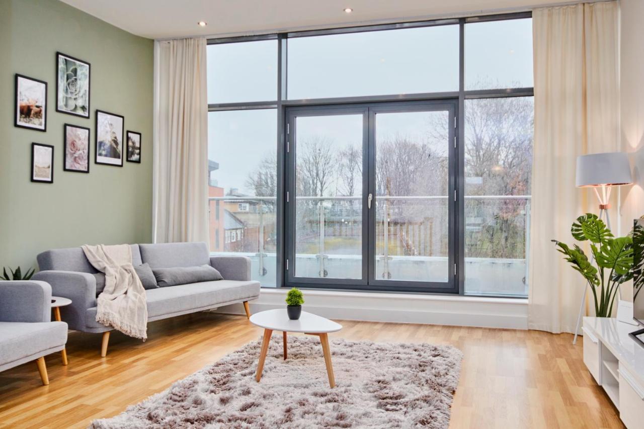Ferienwohnung Large Duplex Penthouse - Parking Leeds  Exterior foto