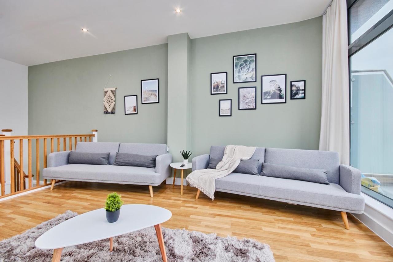 Ferienwohnung Large Duplex Penthouse - Parking Leeds  Exterior foto